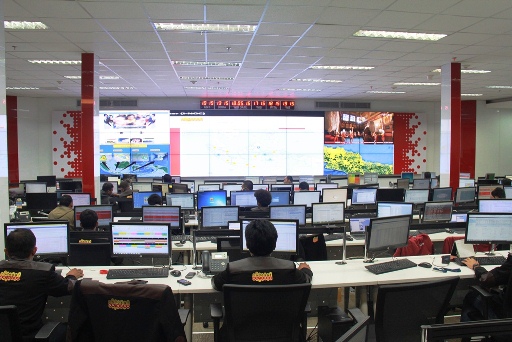 Kantor Pusat Kordinasi (Command Center) bagi seluruh perangkat jaringan Indosat Ooredoo secara nasional, dan percepatan penyelesaian gangguan.