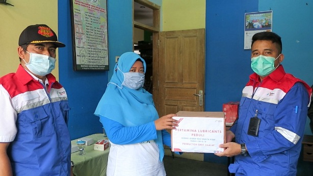 APRESIASI : Production Unit Cilacap Pertamina Lubricants memberikan apresiasi kepada sejumlah Wanita Hebat tepat di Hari Kartini. (Istimewa)