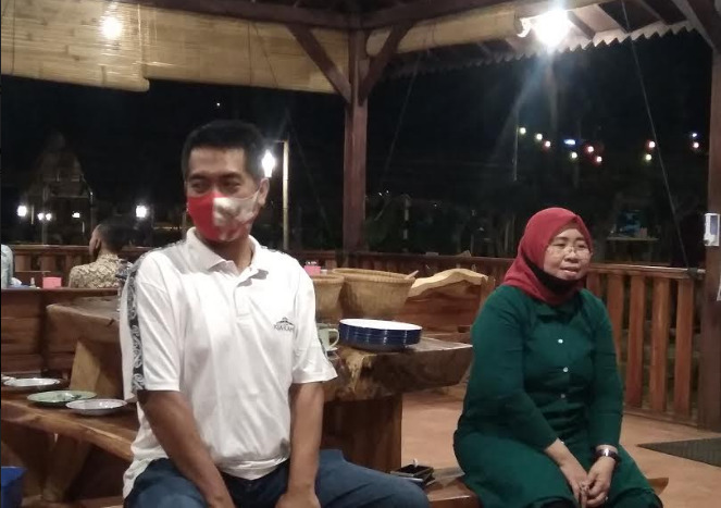 SIAP MAJU : Ketua DPC PKB Banyumas, Siti Mukaromah memberi keterangan tentang kesiapan dirinya maju lagi pada Muscab mendatang