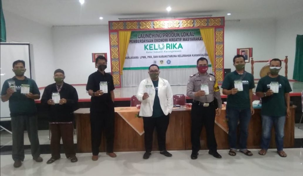 LPMK Karangklesem Launchinh Produk Kelorika, Jadi brand Produk Lokal Unggulan