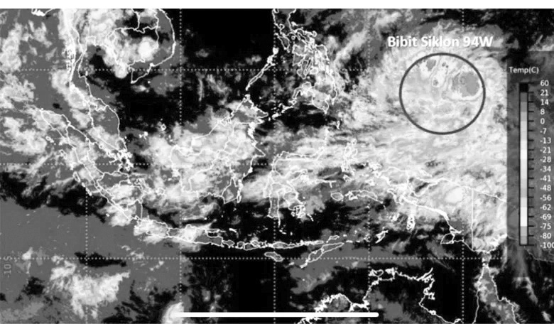 Waspadai Siklon Tropis 94W