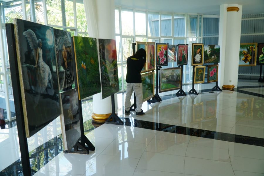 Wongso Art Tampilkan 250 Lukisan di TWP Purbasari Pancuran Mas