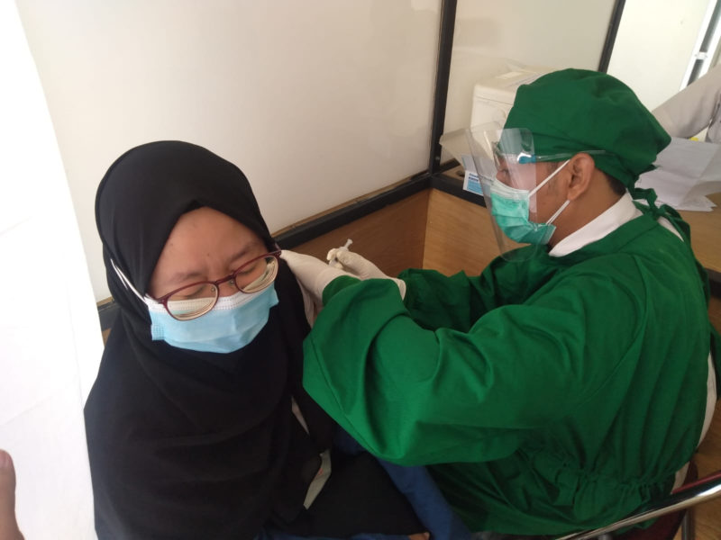 Vaksinasi di Stasiun Purwokerto Telah Layani 5.131 Orang