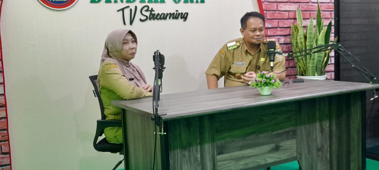 Pj Bupati Banjarnegara Tri Harso Widirahmanto diwawancarai Dindikpora TV Streaming