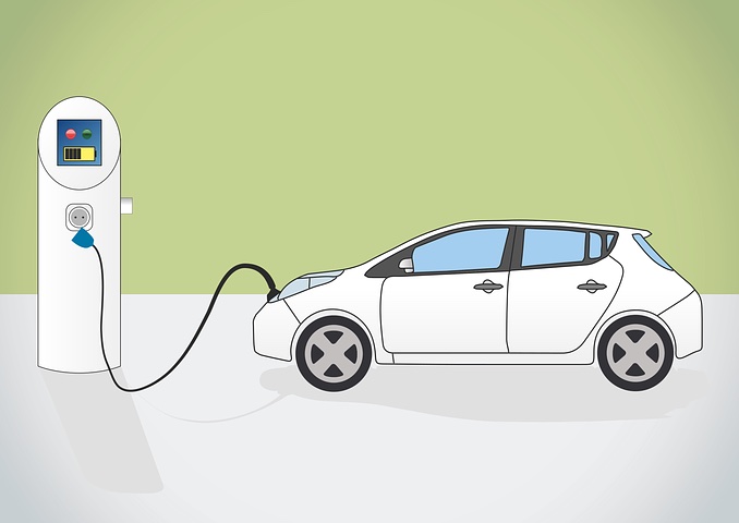 ilustrasi merawat baterai mobil listrik